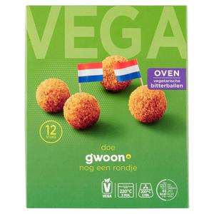 g'woon oven vegetarische bitterballen