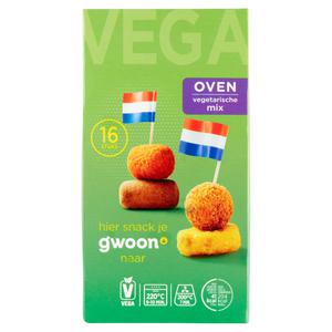 g'woon oven vegetarische minisnacks