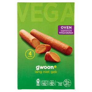 g'woon oven vegetarische frikandellen