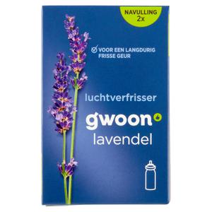 g'woon mini luchtverfrisser lavendel navulling