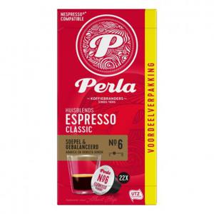 Perla Huisblends Espresso classic capsules voordeel