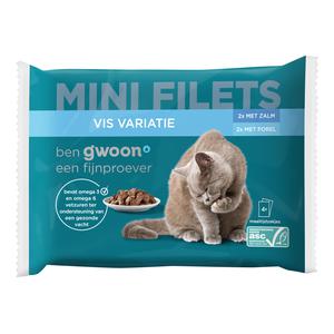 g'woon mini filets vis variatie zalm & forel