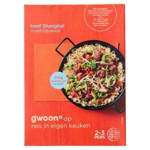 g'woon beef Shanghai maaltijdpakket