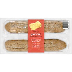 g'woon meergranen pistolets