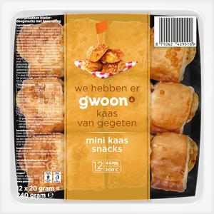 g'woon mini kaassnacks