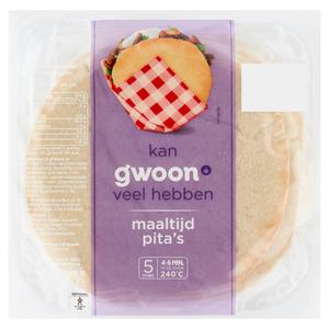 g'woon maaltijdpita's