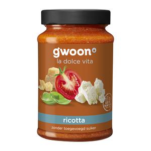 g'woon pastasaus ricotta