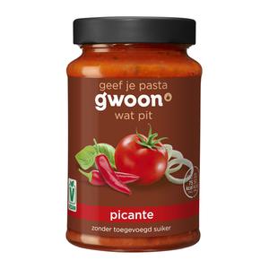 g'woon pastasaus piccante