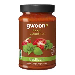 g'woon pastasaus basilicum