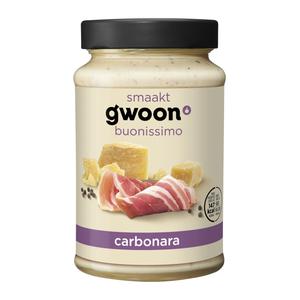 g'woon pastasaus carbonara