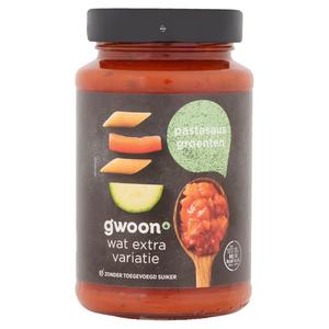 g'woon pastasaus groenten