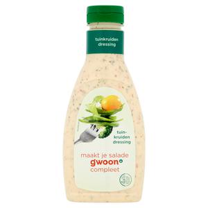 g'woon tuinkruiden dressing