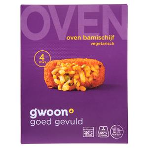 g'woon oven bamischijf vegetarisch