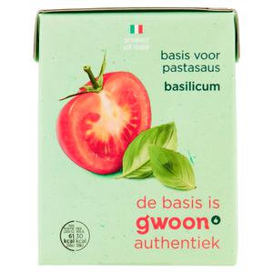 g'woon basis voor pastasaus basilicum