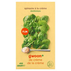 g'woon spinazie a la creme fijn