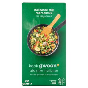 g'woon Italiaanse stijl roerbakmix