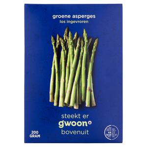 g'woon groene asperges