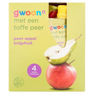 g'woon peer-appel knijpfruit