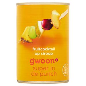 g'woon fruitcocktail op siroop