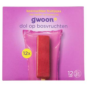 g'woon bosvruchten fruitijsjes