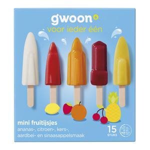 g'woon mini fruitijsjes