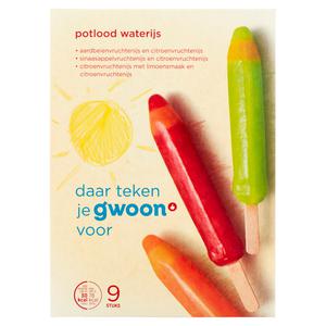 g'woon potlood waterijs