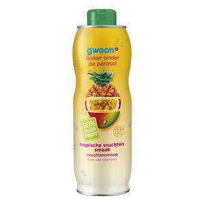 g'woon tropical vruchtensiroop