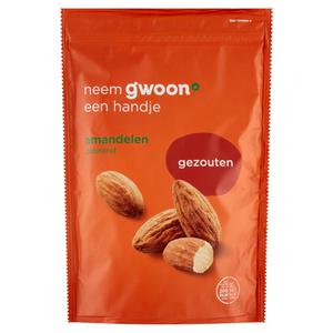 g'woon amandelen gebrand & gezouten