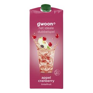 g'woon tintelfruit appel cranberry