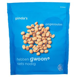 g'woon pinda's ongezouten