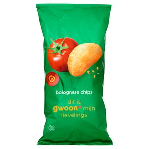 g'woon bolognese chips