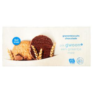 g'woon granenbiscuit chocolade