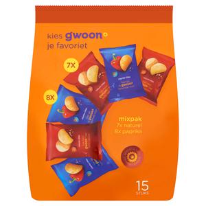 g'woon mixzak naturel en paprika