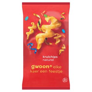 g'woon krulchips naturel