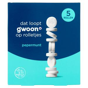 g'woon pepermunt rol