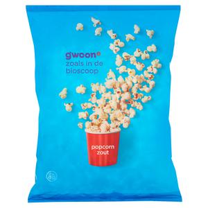 g'woon popcorn zout