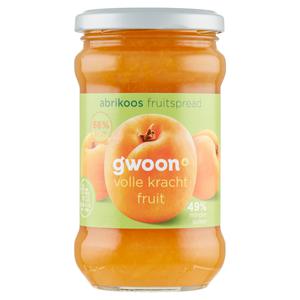 g'woon fruitspread abrikoos