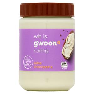 g'woon witte chocopasta