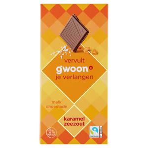 g'woon karamel zeezout melkchocolade