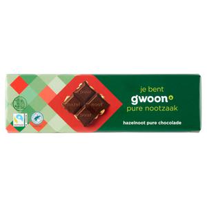 g'woon puur hazelnoot chocolade