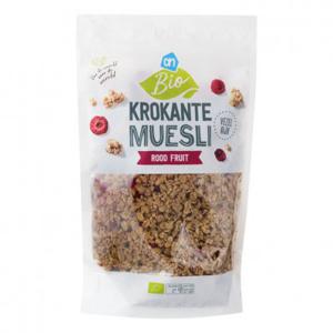 AH Biologisch Krokante Muesli Rood Fruit