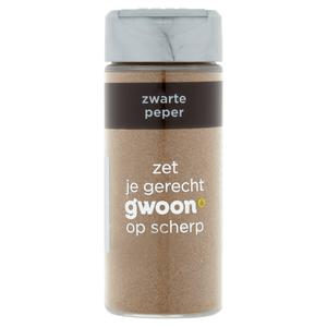 g'woon zwarte peper