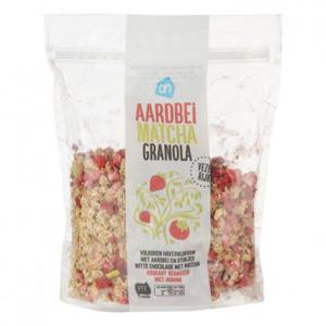 AH Granola aardbei-matcha