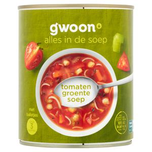 g'woon tomaten groentesoep