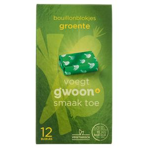 g'woon bouillonblokjes groente