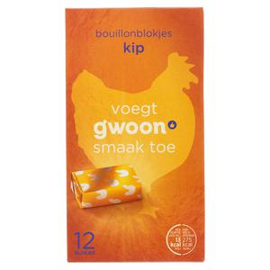 g'woon bouillonblokjes kip