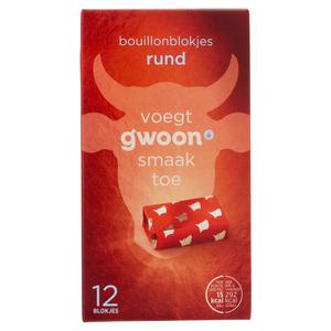 g'woon bouillonblokjes rund