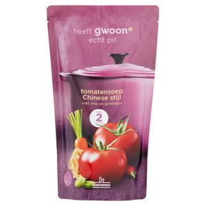 g'woon tomatensoep Chinese stijl