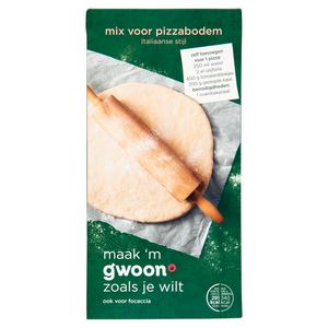 g'woon mix voor pizzabodem