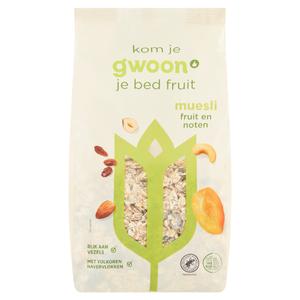 g'woon muesli fruit en noten